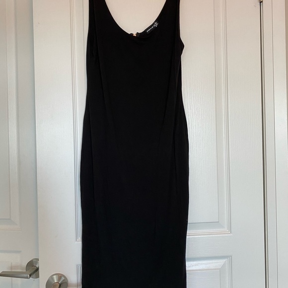 Black midi dress - Picture 1 of 3